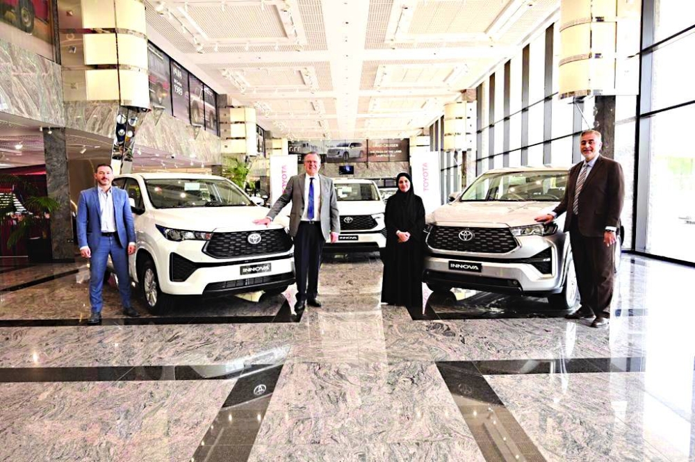 Toyota  launches Innova 2024 in Qatar.