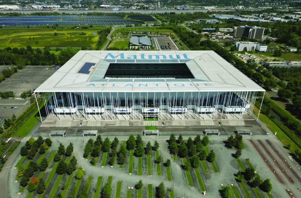 A view shows the Matmut Atlantique Stadium, Bordeaux, France. (Reuters)