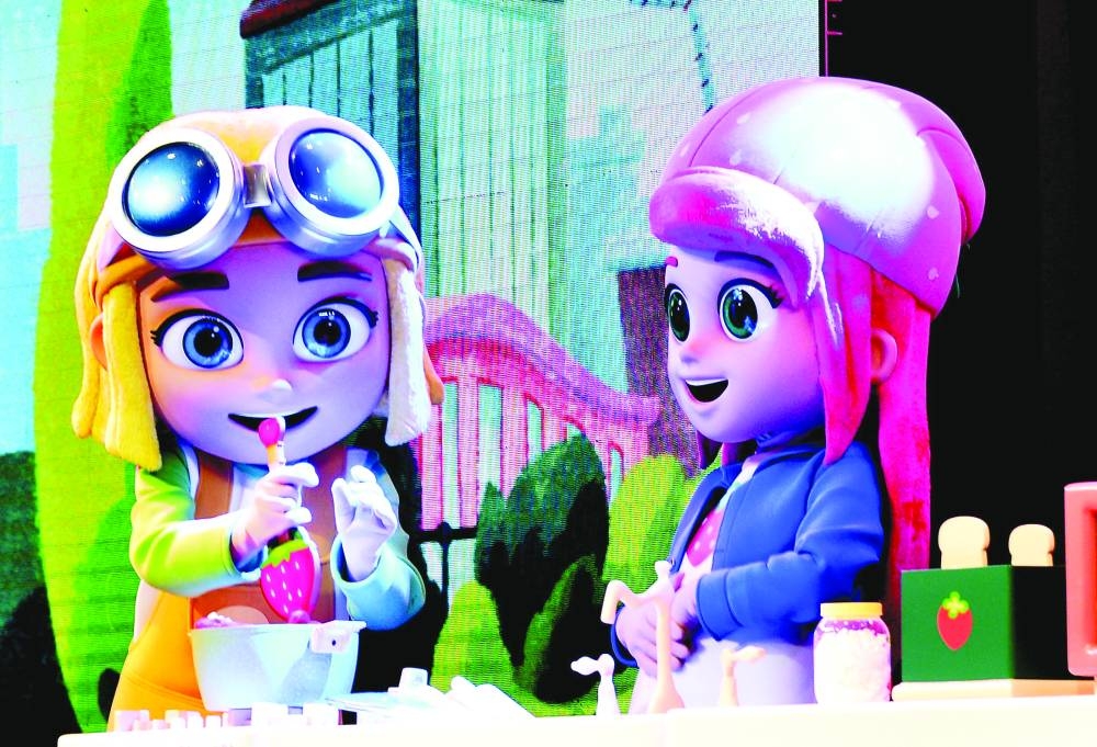 A number of performances enthrall the audience at the Qatar Toy Festival. PICTURE: Shaji Kayamkulam