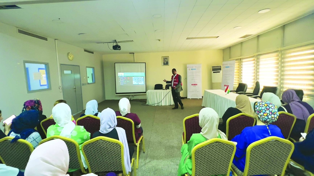 Workshops for local medics.