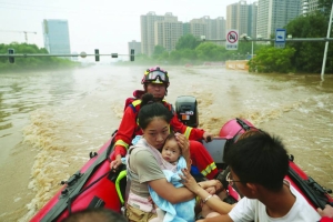 Swathes of northern China under water after historic rain - Vimarsana News