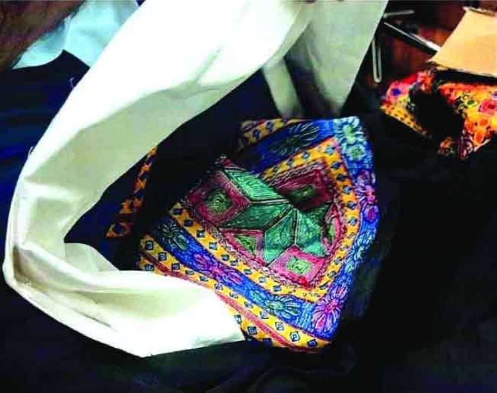 The narcotic substance was recovered from a shipment of clothes.