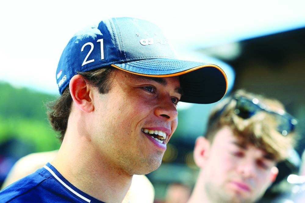 AlphaTauri's Nyck de Vries  (Reuters)