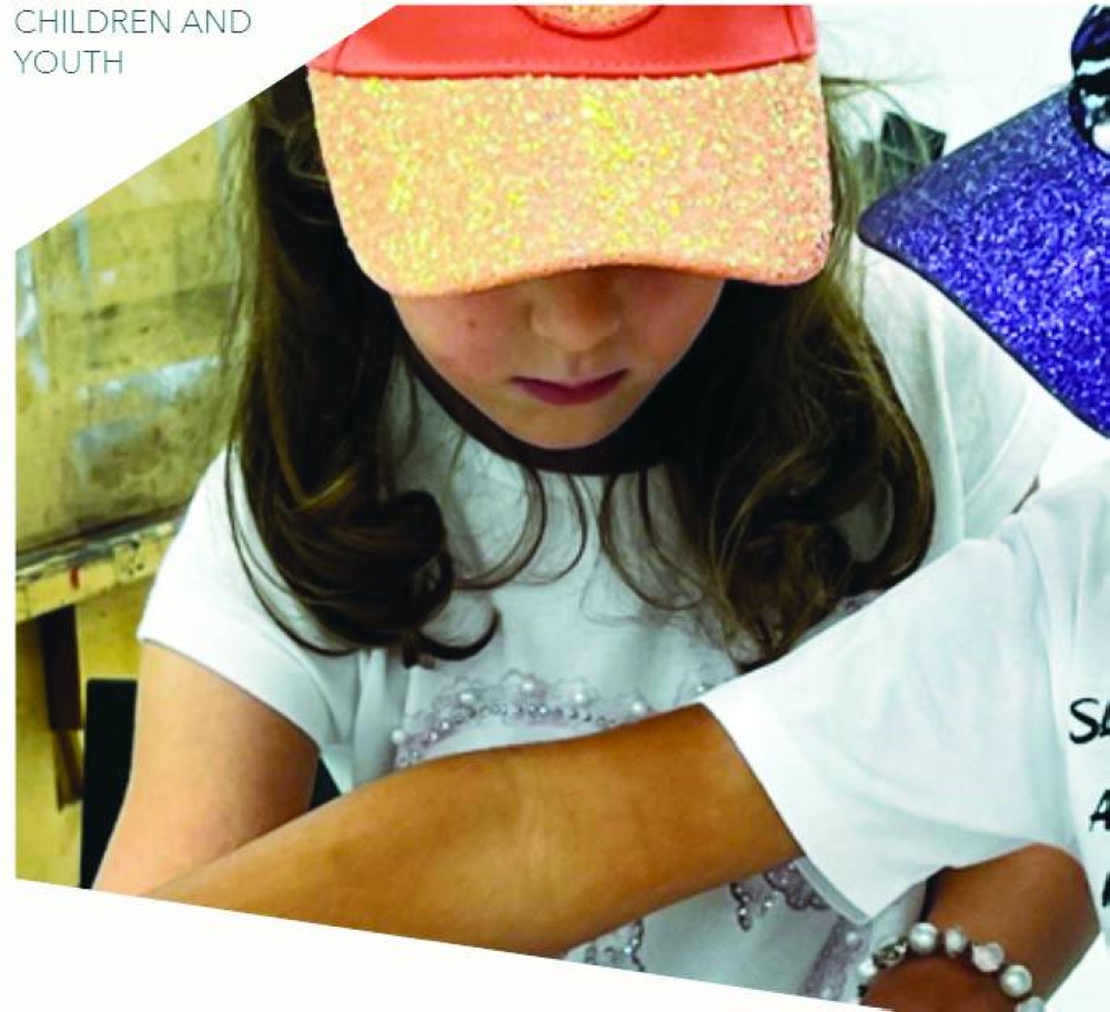 'Art Time for Kids' workshop at Mathaf.  PICTURE: QM