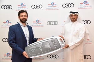 Powered by Progress: Q-Auto delivers 25 new Audi Q8 e-tron to KAHRAMAA. - Vimarsana News