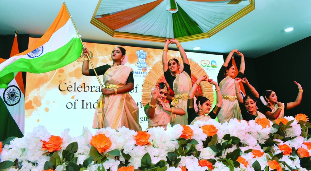 Another dance by the community members. PICTURE: Thajudheen