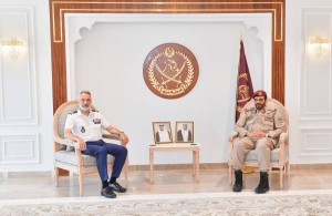 Amiri Guard Commander meets French security official - Vimarsana News