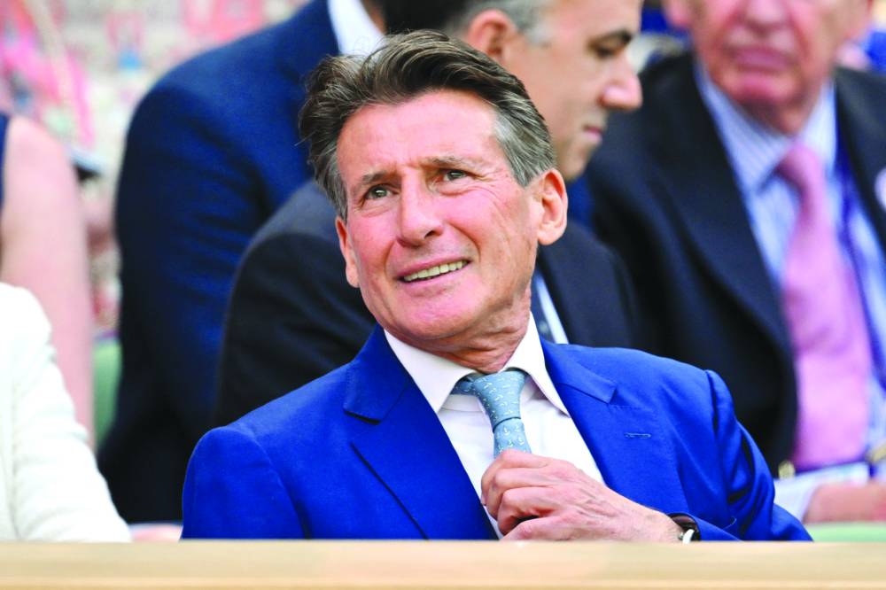 (File photo) President of the International Association of Athletics Federations (IAAF) Sebastian Coe. (AFP)