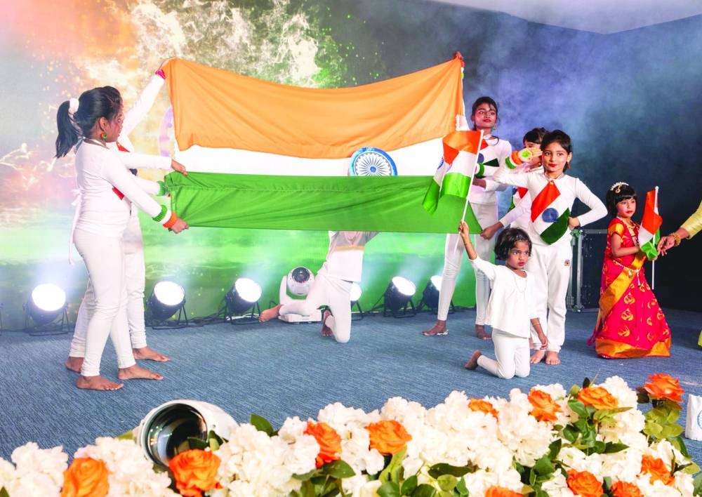 A programme form the celbrations.