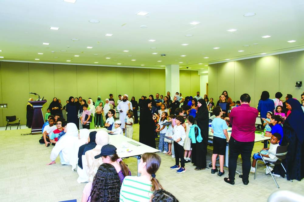 Participants at the Creative Space Summer Camp.