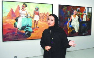 QM alumni's dazzling art on display - Vimarsana News