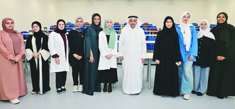 Dr al-Ansari at the College of Business.