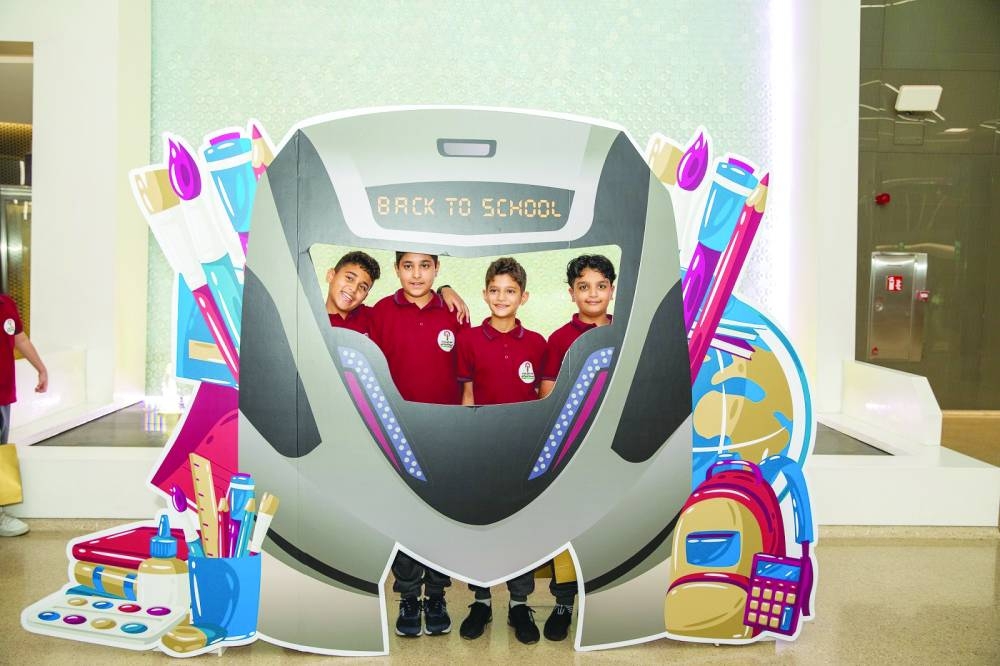 The school visits initiative, which is part of Qatar Rail's corporate social responsibility programme, provides an immersive experience to students and offers an insider's view into the Doha Metro network.