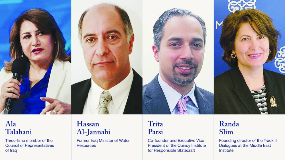 Some of the speakers of the conference.