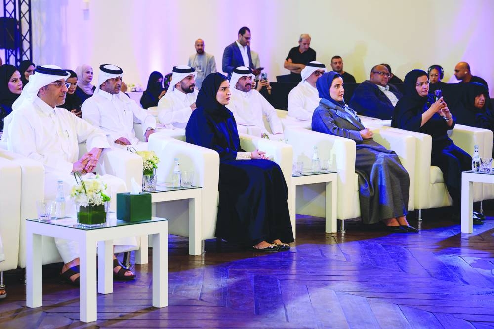 Dignitaries at the event to announce the strategic partnership between Ministry of Social Development and Family (MSDF) and Snoonu Company.