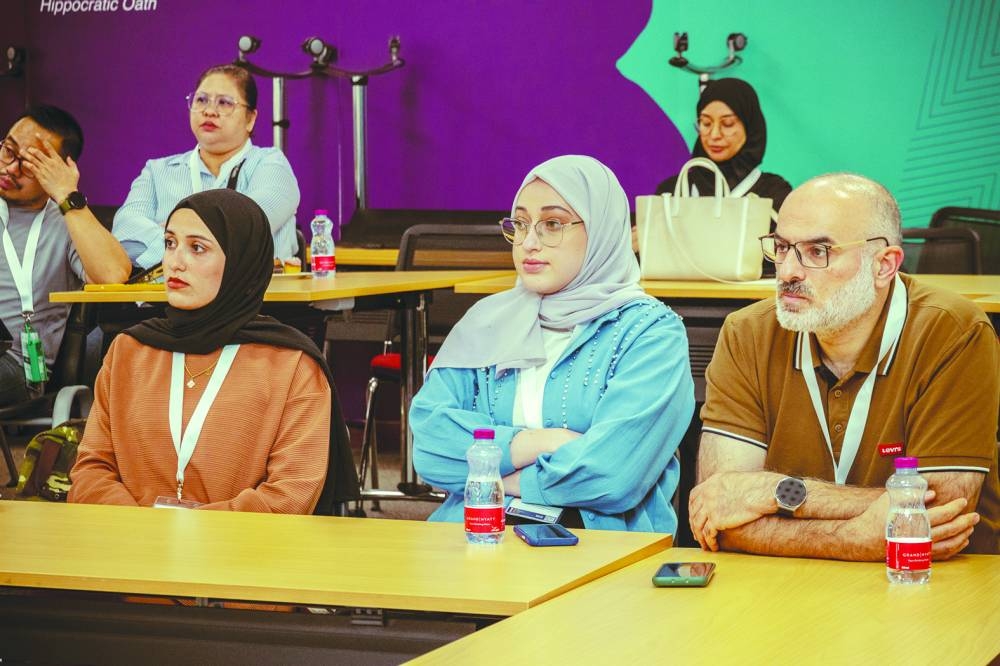 Some of the participants at the workshop.