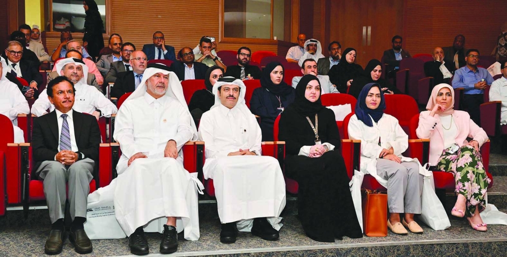 Some of the dignitaries at the event.