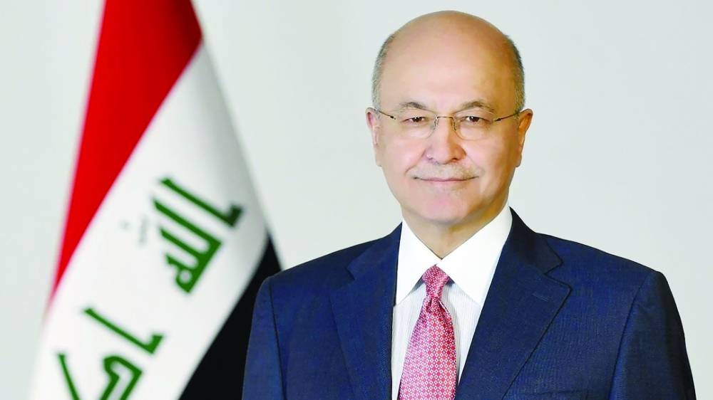 Iraq's former president Barham Salih.