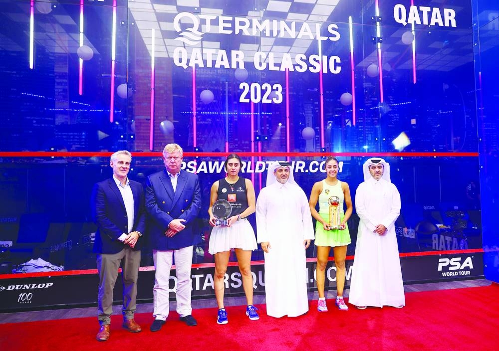 هانيا الحمامي تفوز بسباق كيوتيرمنلز قطر كلاسيك