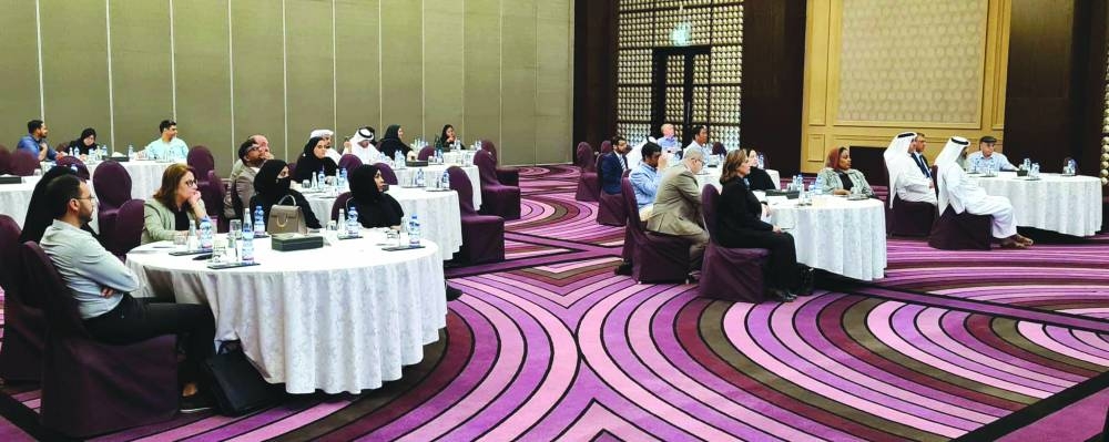 Participants in a workshop held during the project.