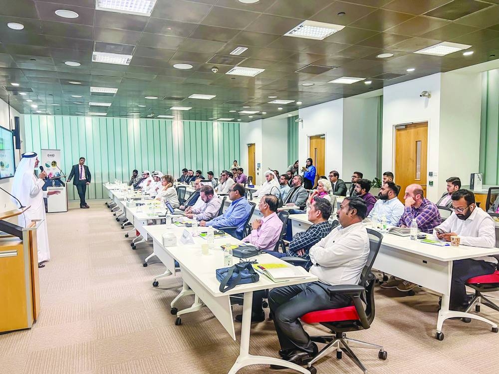 Attendees at one of the workshops.