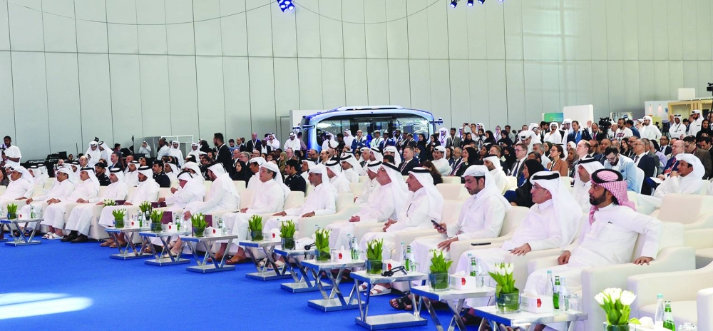The dignitaries and other attendees at the opening session of the conference and exhibition. PICTURES: Shaji Kayamkulam.