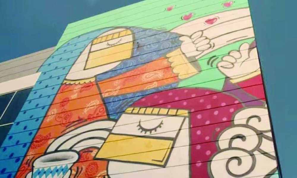 Al-Malik's artistic vision has transformed public spaces into attractive masterpieces.