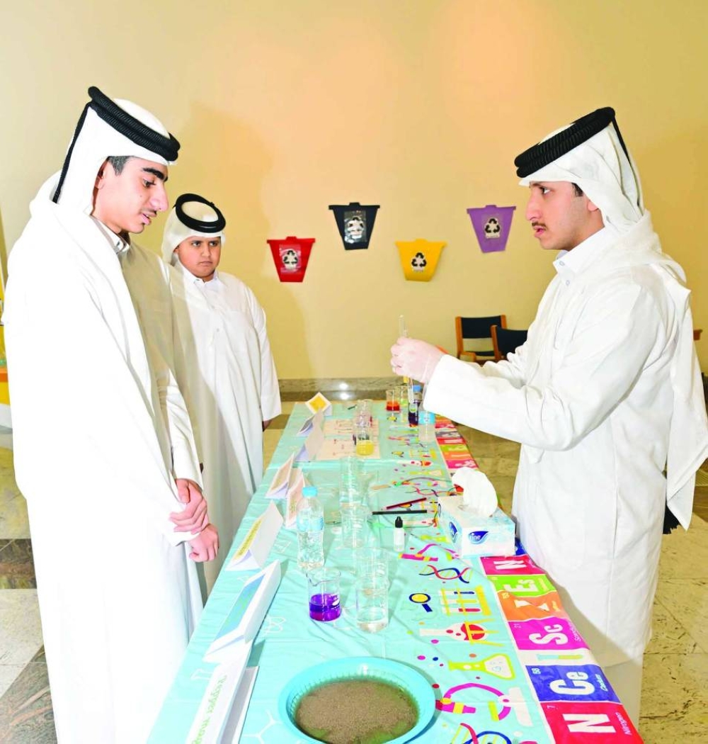 The event aimed to encourage students’ interest in the field of chemistry