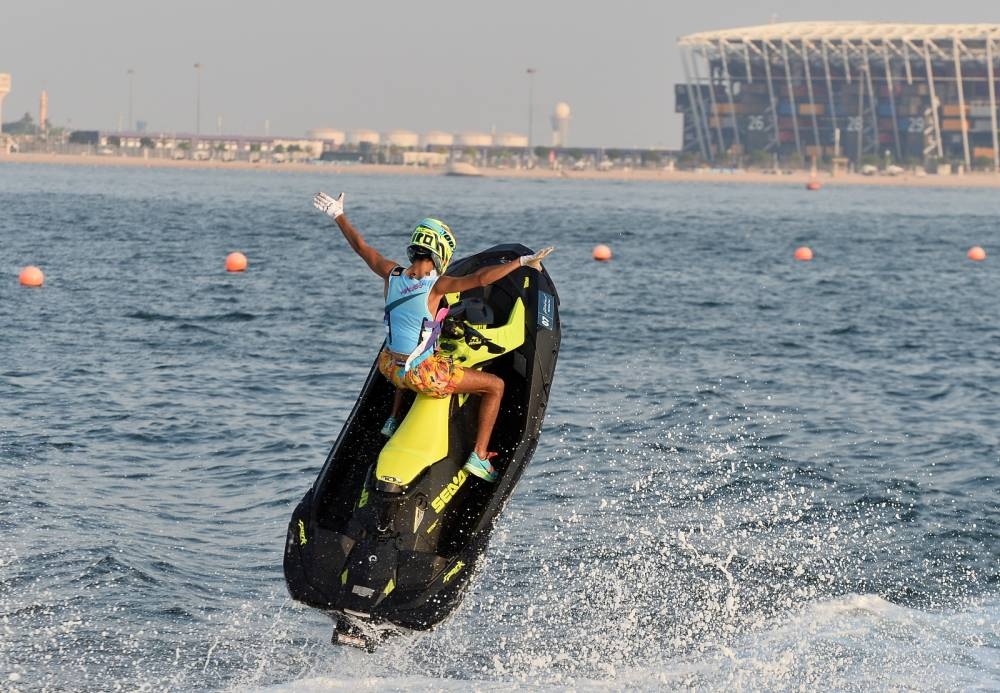 Snapshots from the Jetski Jumping Competition. PICTURES: Shaji Kayamkulam