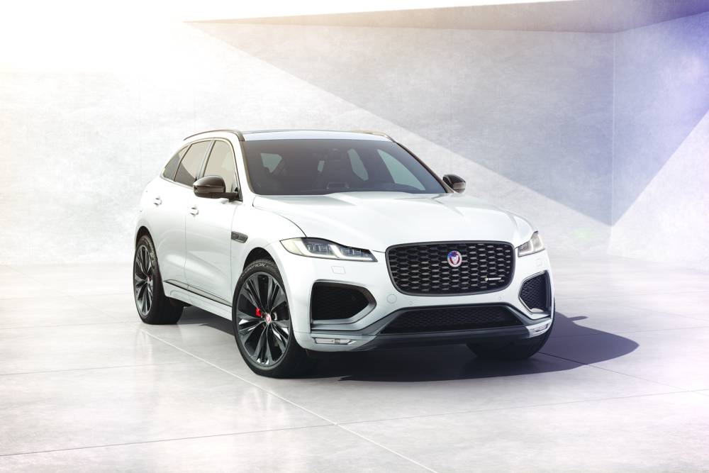 The Jaguar F-PACE.