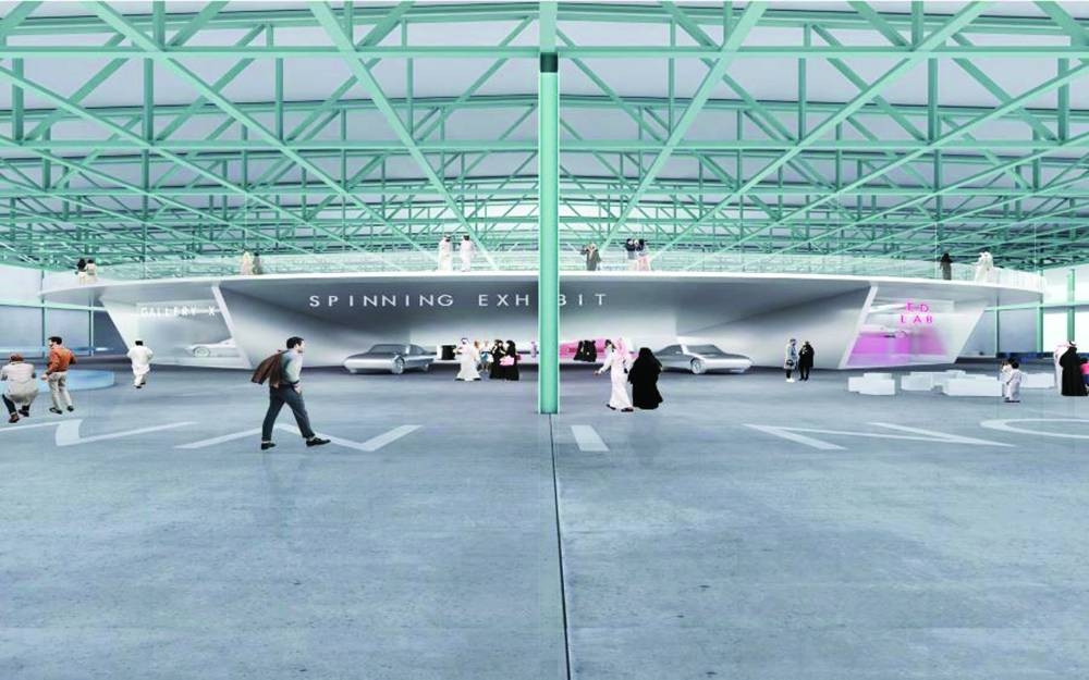 Qatar Auto Museum rendering.