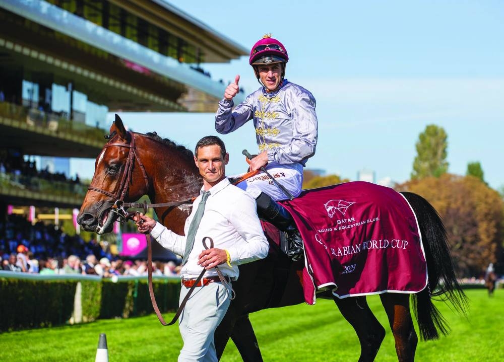 
Al Shaqab Racing bagged four wins in a span of three days at the Qatar Prix de l’Arc de Triomphe weekend, including that of Al Ghadeer in the Qatar Arabian World Cup. 