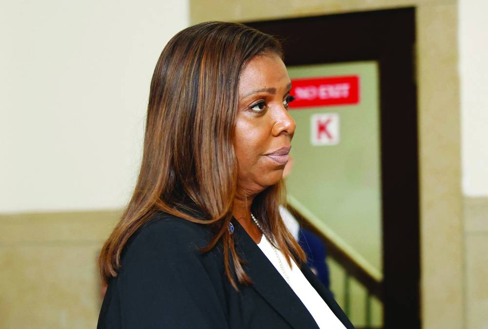 
New York Attorney-General Letitia James 