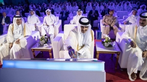 Amir lays foundation stone for world-scale North Field Expansion Project - Vimarsana News