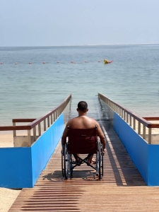 West Bay Beach first in Doha to have accessibility ramp - Vimarsana News