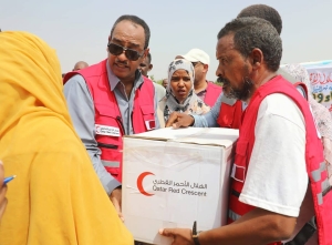 QRCS distributes food aid in River Nile State - Vimarsana News