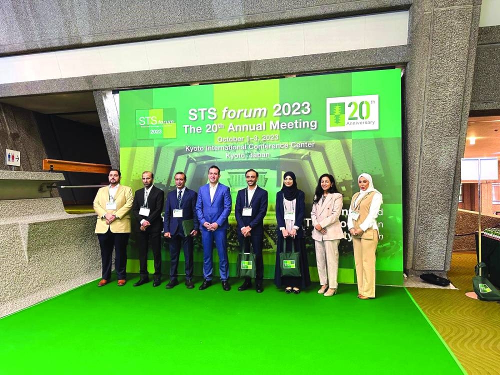 The QRDI Council  delegation at the forum.