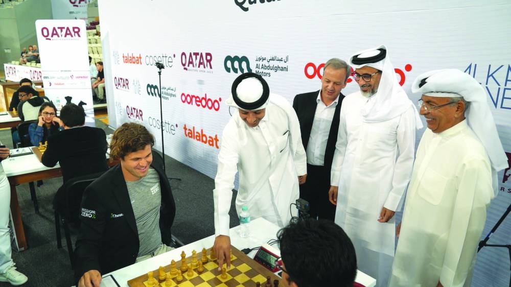 Qatar Masters Chess 2023 begins at Lusail Sports Arena - Gulf Times