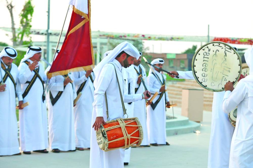 Snapshots of activities at Qatar's pavilion at the expo.