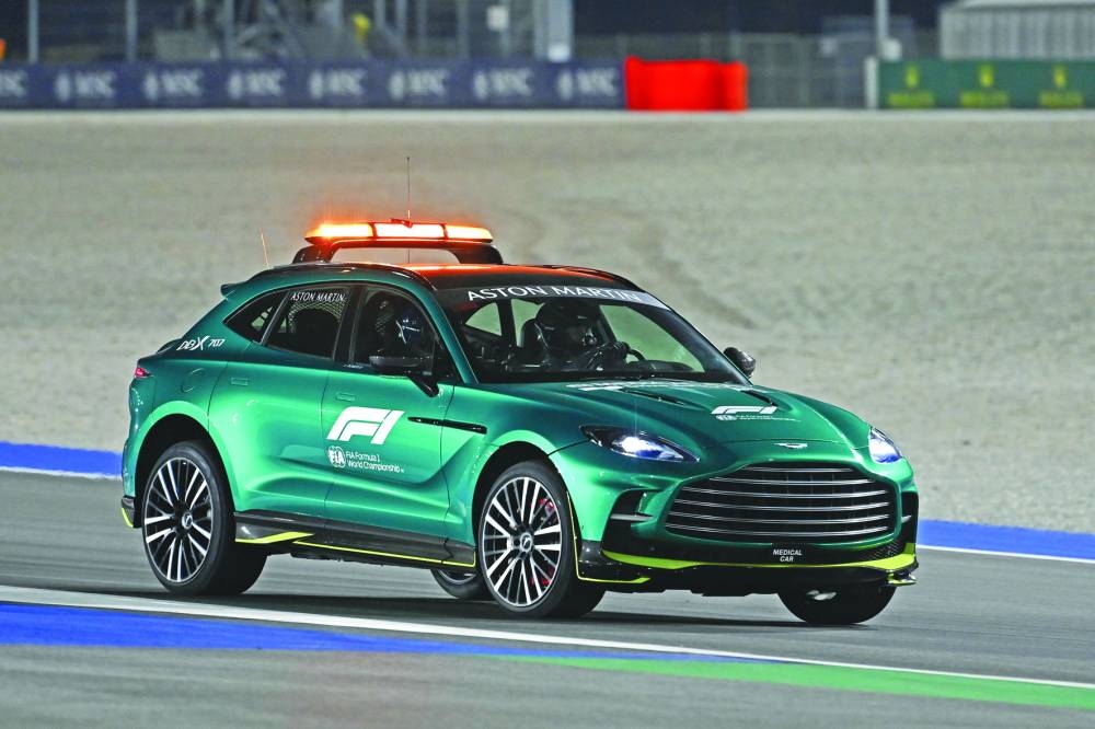 Aston Martin DBX707 Medical Car.