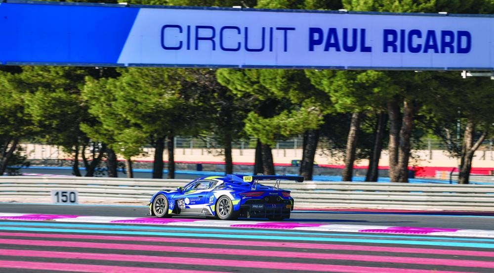 Maserati GT2 debuts at the Circuit Paul Ricard.