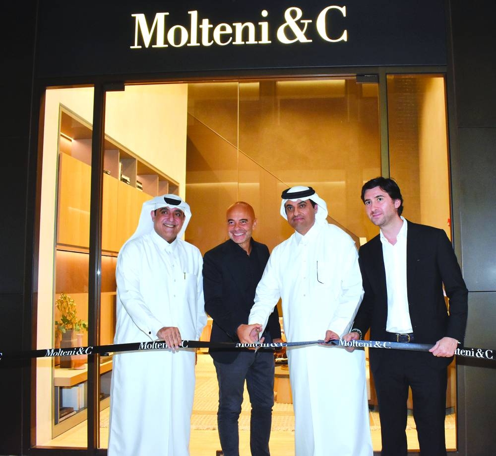 Molteni&C's first-ever store in the region opens at Msheireb Downtown Doha.