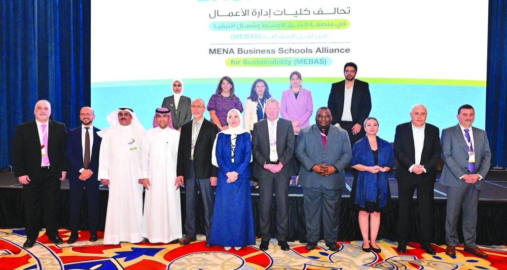 Representatives from members of the alliance at the event.