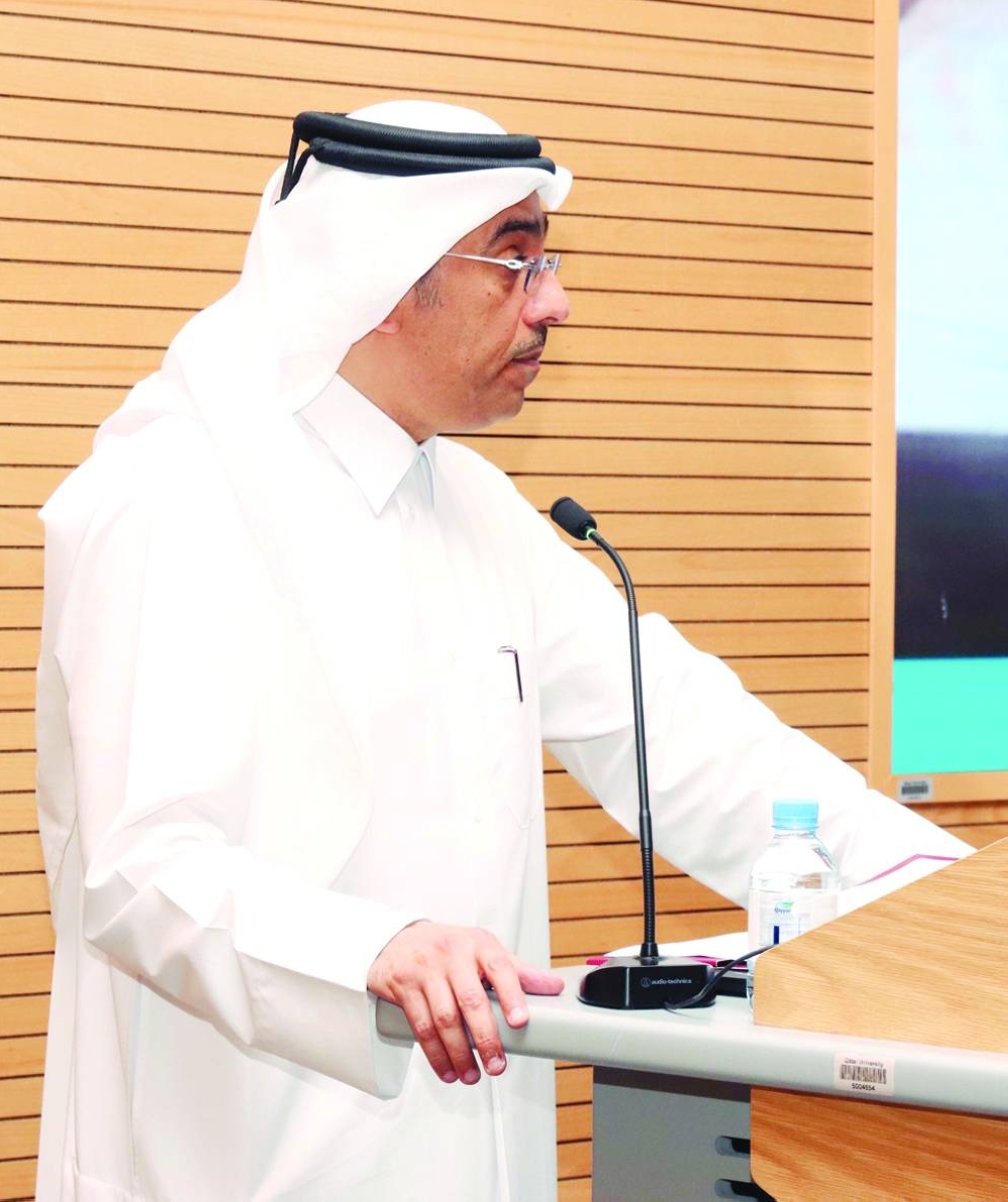 HE the Minister of Labour Dr Ali bin Smaikh al-Marri.