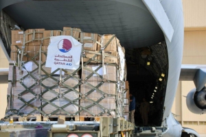 Two Qatari armed forces planes carrying aid for Palestinians in Gaza heads to Egypt's Al Arish - Vimarsana News