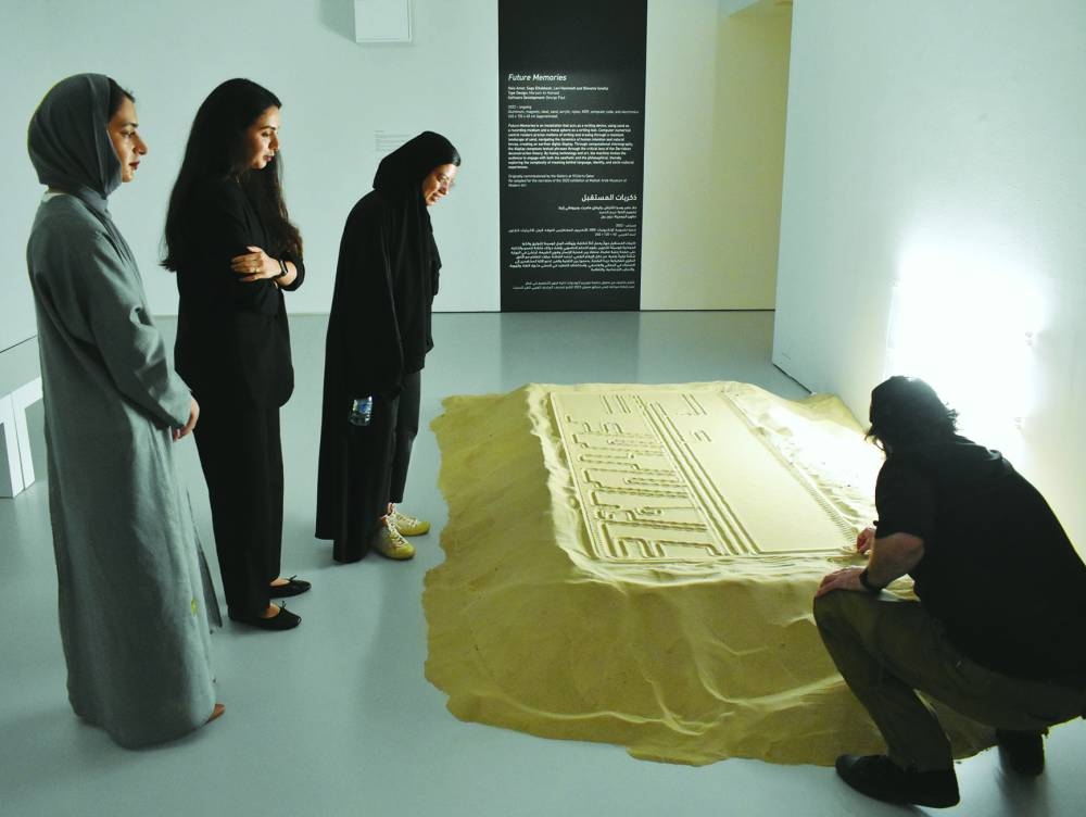 أربعة معارض فريدة في المطاف تعرض الفن العربي المعاصر