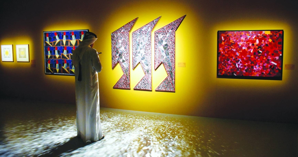 The latest artworks at Mathaf's latest exhibitions highlight the diverse range of contemporary art across the Arab world. PICTURE: Thajudheen