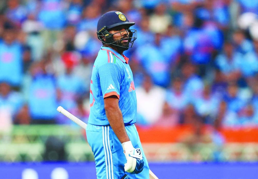 India's Rohit Sharma. (Reuters)