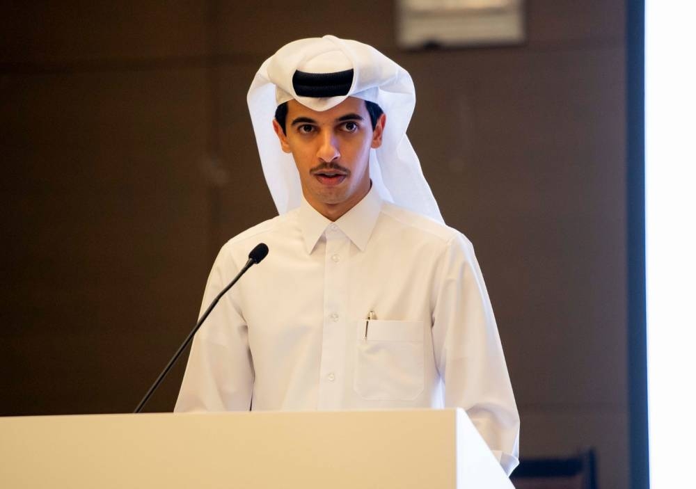 NCSA’s Cyber Security Strategies and Policies director Abdulrahman al-Shafi at the workshop yesterday. PICTURE: Noushad Thekkayil