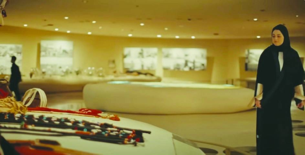 Tania al-Majid guides viewers through the museum’s 11 galleries, where the story of Qatar unfolds across three chapters (screengrab from Visit Qatar's YouTube page).
